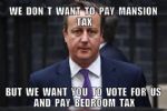 Cameron and the Mansion Tax